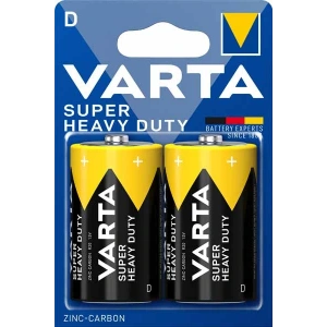 Büyük Pil - D Super Heavy Duty Çinko Karbon Blister 2 li