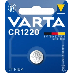 Düğme Pil Elektronik Lityum CR 1220 Blister Tek li