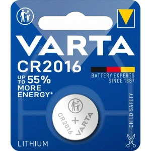 Düğme Pil Elektronik Lityum CR 2016 Blister Tek li