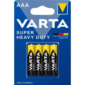İnce Pil - AAA Super Heavy Duty Çinko Karbon Blister 4 Lü