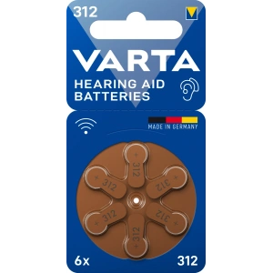Kulaklık Pili V 312 - PR41 Blister 6 lı
