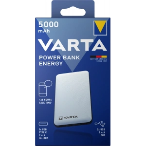 Powerbank 2XUSB/1x Micro USB/1xType C 5.000 mAh