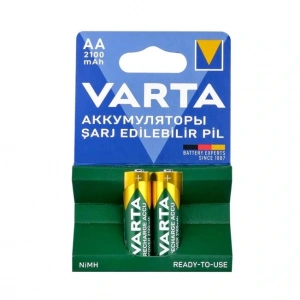 Şarjlı Kalem Pil - AA 2100 mAh R2U Blister 2 li