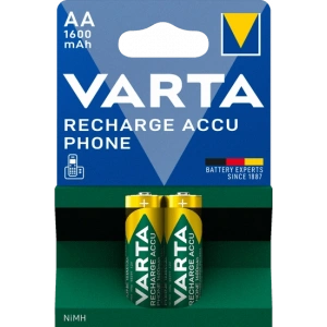 Şarjlı Kalem Pil - AA Recharge Accu Phone 1600 mAh R2U Blister 2 li