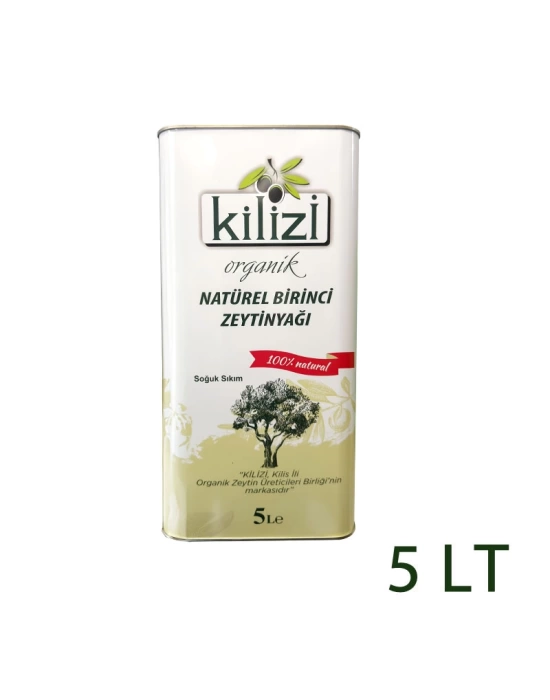 Kilizi Naturel Birinci 5 Litre Organik Zeytinyağı (5 LT)