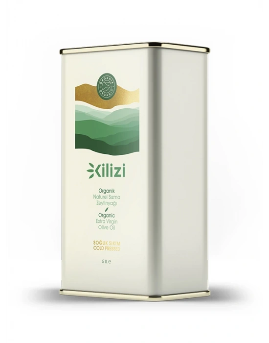 Kilizi Teneke 5 Litre Organik Zeytinyağı (5 LT)