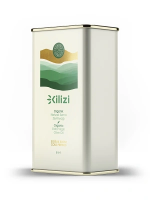 Kilizi Teneke 5 Litre Organik Zeytinyağı (5 LT)