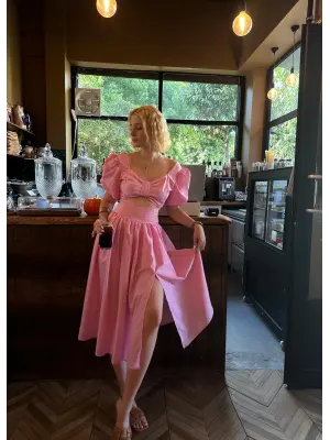 Flora İkili Poplin Takım