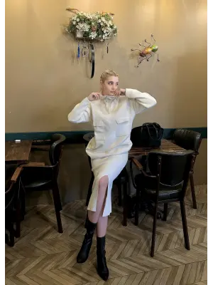 Fraser Taş Etek/Kazak İkili Takım