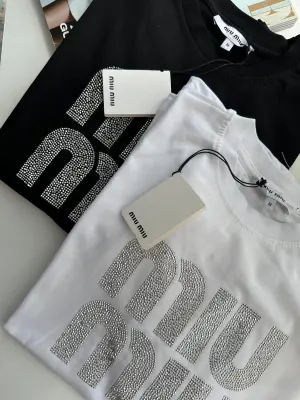 Orijinal Marka Taşlı Tshirt