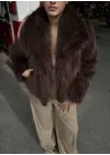Lavinia Acı Kahve Premium Yumuş Kürk