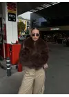 Lavinia Acı Kahve Premium Yumuş Kürk