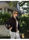 Rosa Buklet Fermuarlı Bomber Ceket