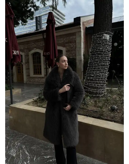 Alona Premium Yumuş Midi Boy Kürk