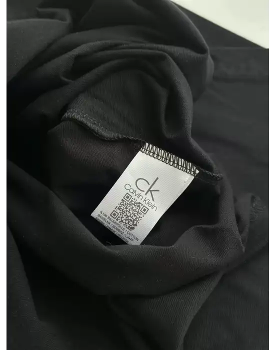 Baskılı Orijinal Marka Oversize Pamuk Siyah Tshirt