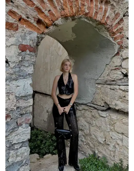 Dutzi Payet Yelek Pantolon İkili Takım