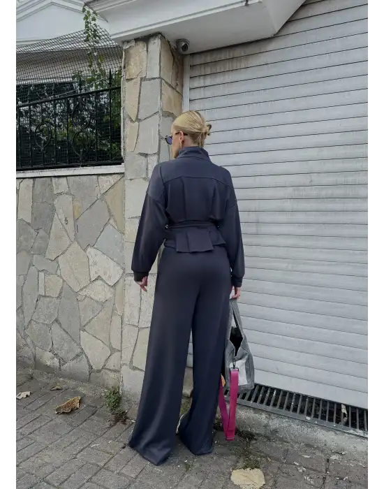 Eva Füme Bel Kemerli İkili Modal Takım