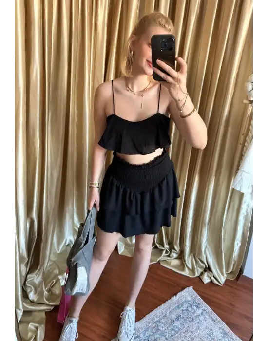 La Sarta Katlı Etek