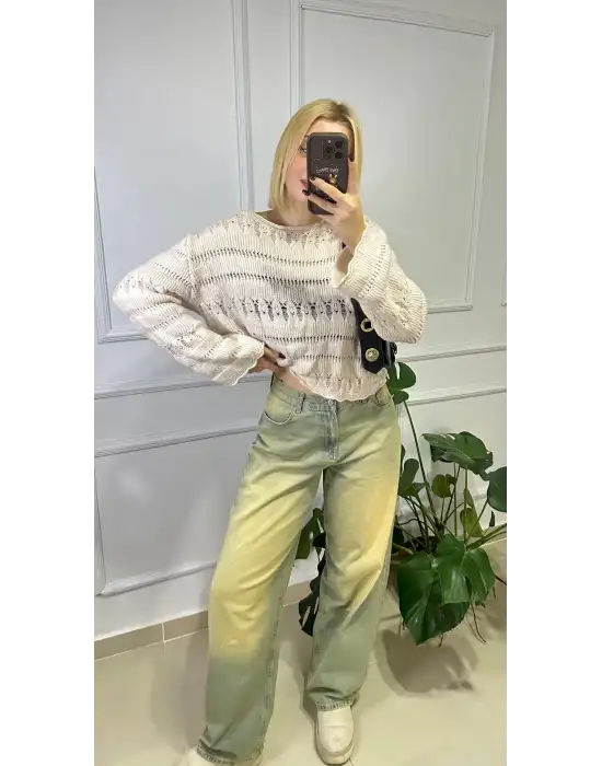 Orijinal Marka Angora Yün Kazak