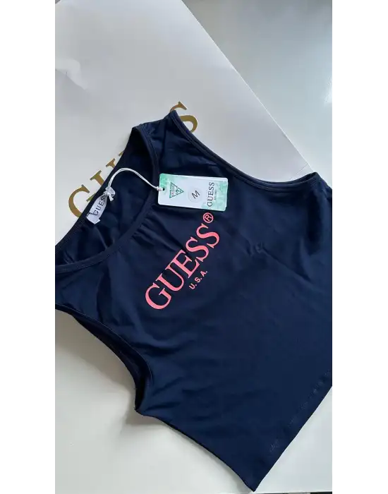 Orijinal Marka Etiketli %100 Pamuk Crop