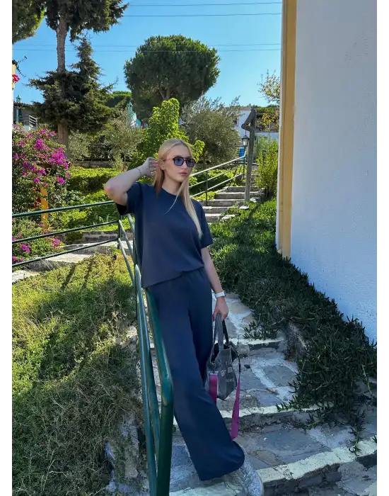 Urban Füme Esnek Yumuşacık Modal Kumaş İkili Alt/Üst Takım