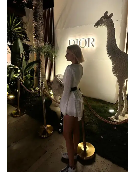 Valentia Tasarım Şortlu Kemerli Elbise