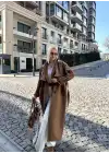 Edela Kahve Premium Trençkot