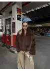 Lavinia Acı Kahve Premium Yumuş Kürk
