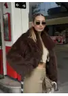 Lavinia Acı Kahve Premium Yumuş Kürk