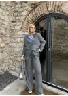Maggie Füme Blazer Ceket/Pantolon Takım