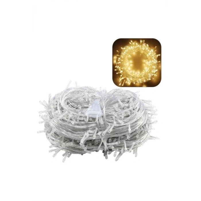 10 Metre Günışığı Led Işık Fişli Dekoratif Ortam Aydınlatması 3 Modlu Led Şerit Işık