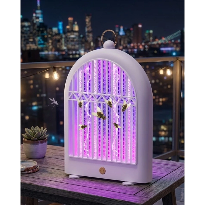 10W Güçlü UV Sivrisinek Öldürücü Lamba Askılı ve Masaüstü Kullanım