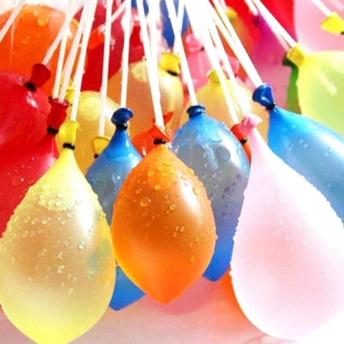 111li Su Balonu Seti - Kendinden Bağlamalı - Hızlı Dolum Aparatlı