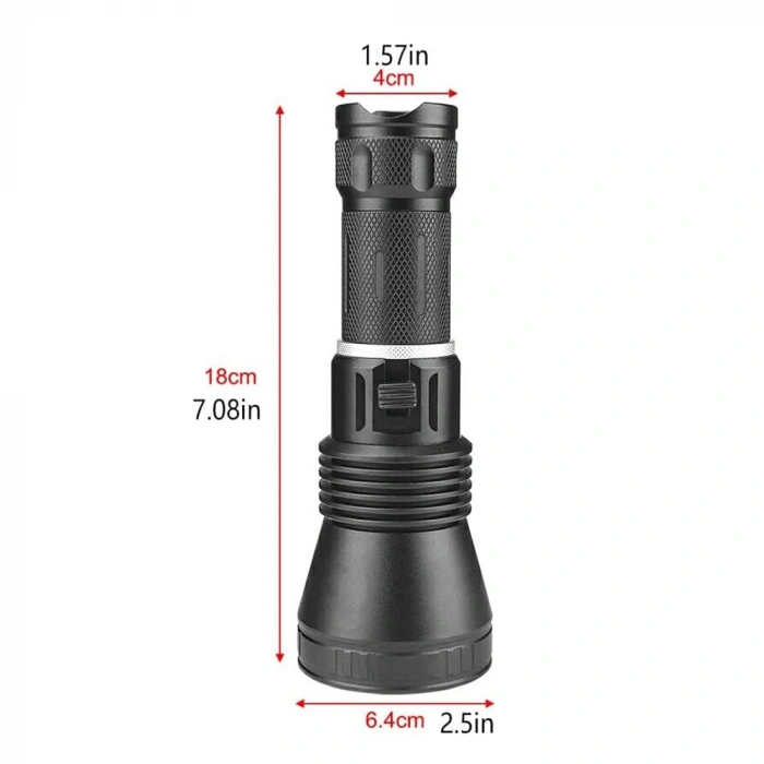 1200 LÜMEN PROFESYONEL ŞARJLI EL FENERİ WATTON WT-655
