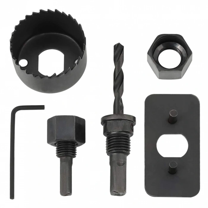 16 Parça Panç Seti Ağaç Kesme Testere Matkap Ucu Takımı Alçıpan Tavan Kesme