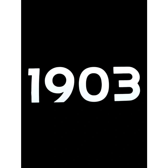 1903 Yazılı Oto Sticker Beyaz 20x7cm