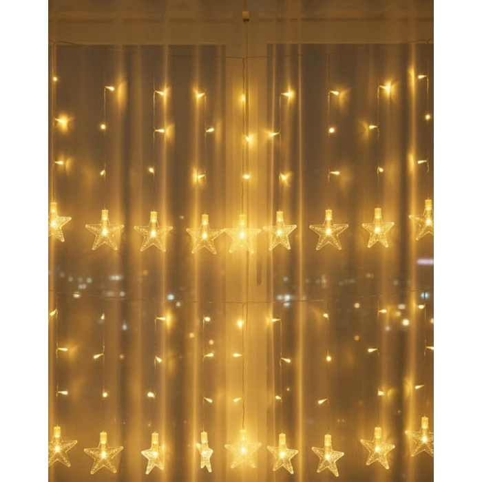 20 Yıldızlı LED Şerit Işık 5W Güç İç Mekan Parti ve Vitrin Süsleme