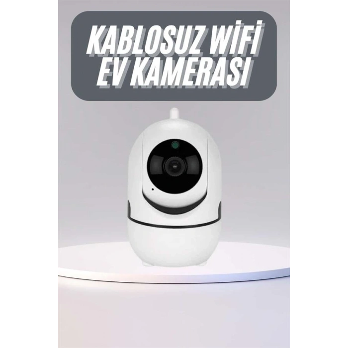 360° Full HD Akıllı Kamera Hareket Sensörlü Wifi Kamera Çocuk Güvenlik Kamerası