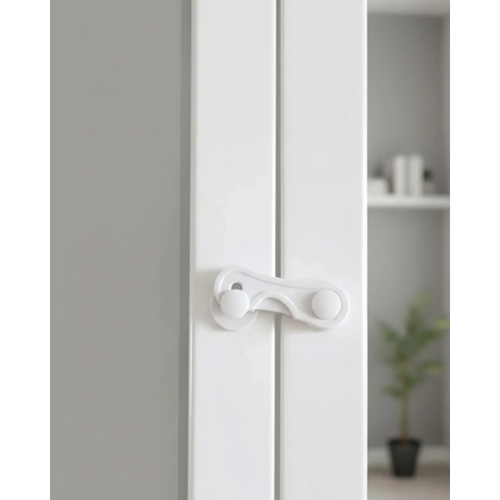 4 Adet Çok Amaçlı Dolap Güvenlik Kilidi Çocuklara Karşı Koruyucu Çözüm