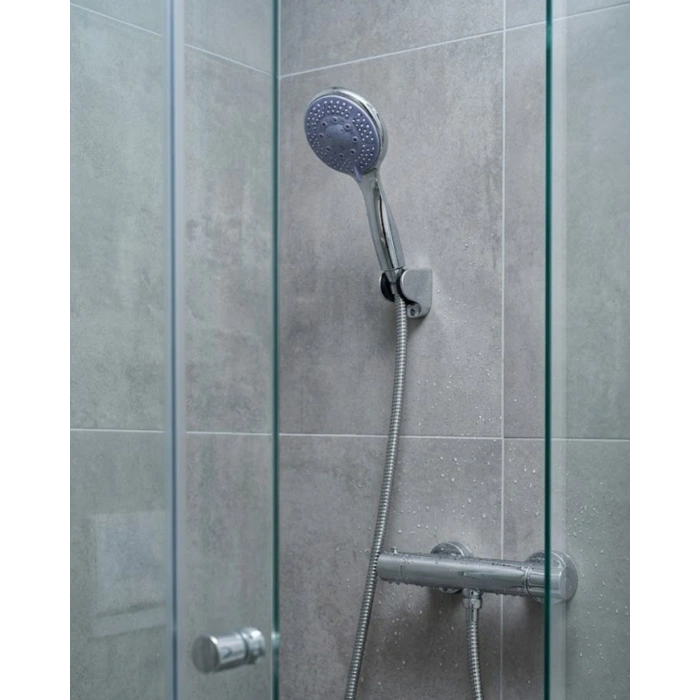 4 Modlu El Duşu Başlığı Spiral Hortumlu Duş Seti Banyo Aksesuarı
