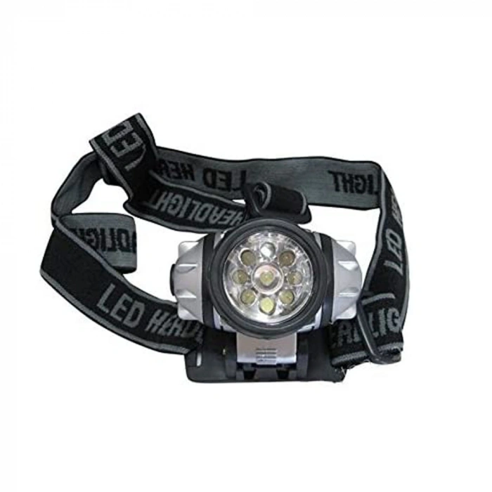 9 LEDLİ PİLLİ KAFA LAMBASI WATTON WT-042