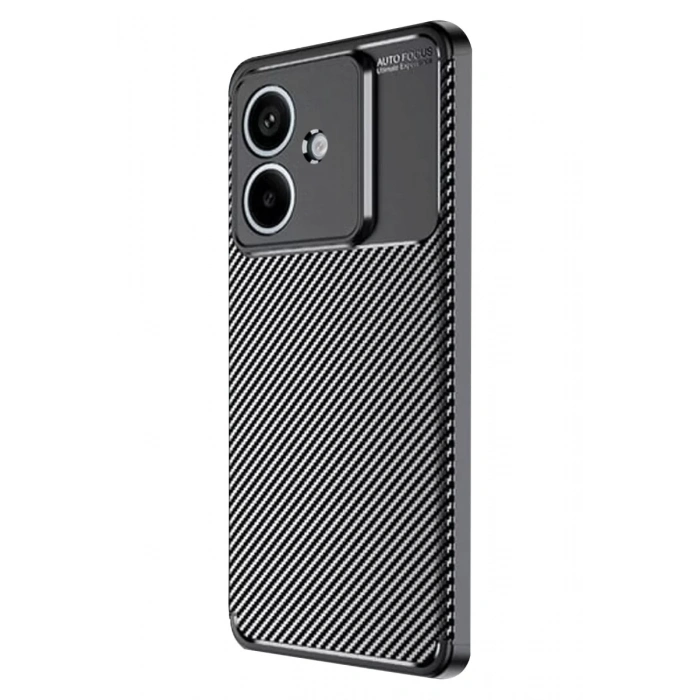 A3 Kılıf Auto Focus Karbon Kapak - Siyah