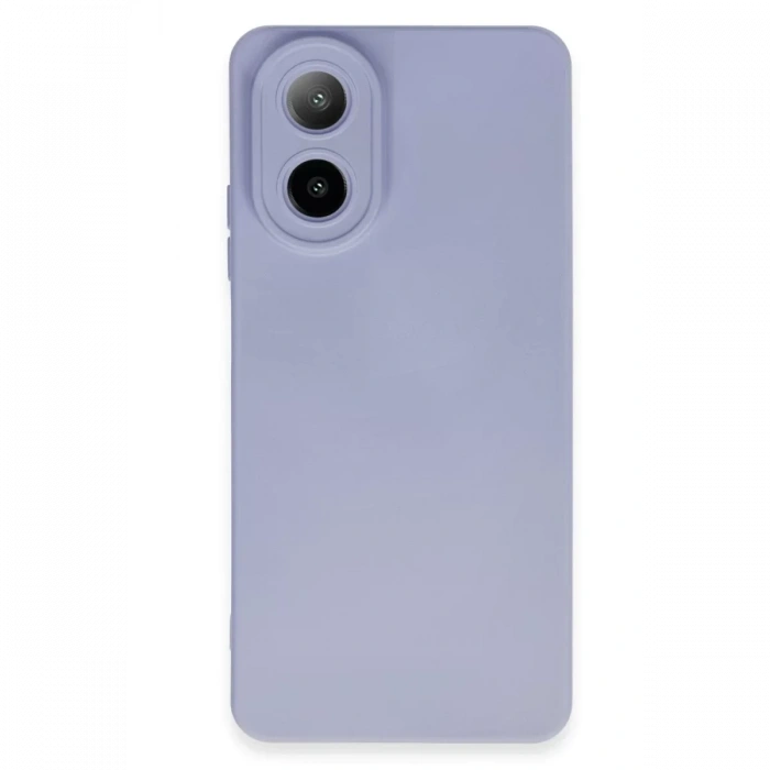 A38 Kılıf Nano içi Kadife Silikon - Lila