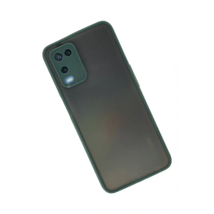 A54 4G Kılıf Montreal Silikon Kapak - Yeşil