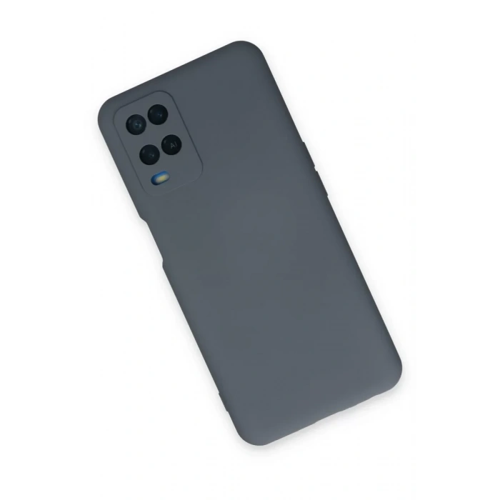 A54 4G Kılıf Nano içi Kadife Silikon - Gri