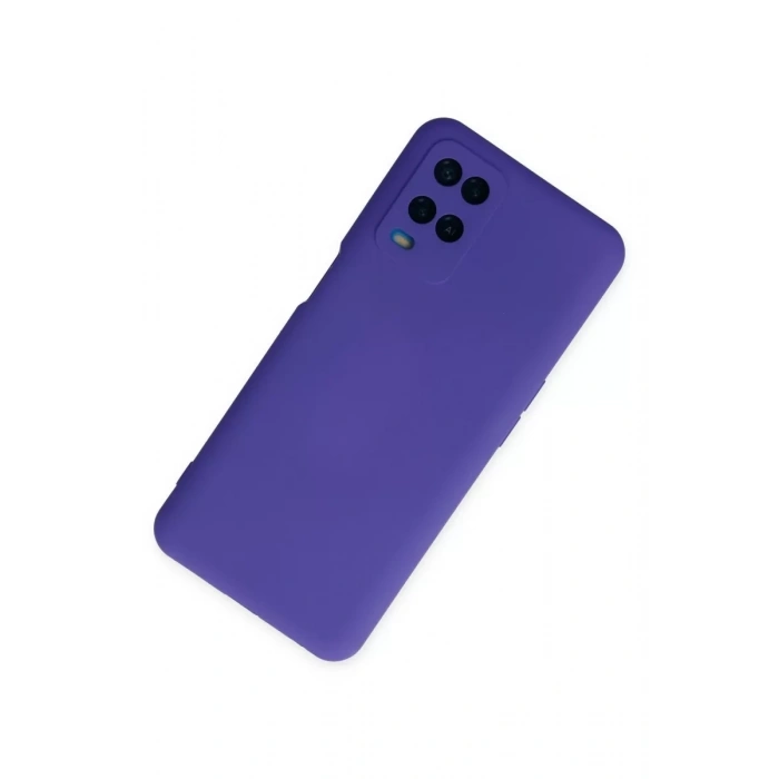 A54 4G Kılıf Nano içi Kadife Silikon - Mor