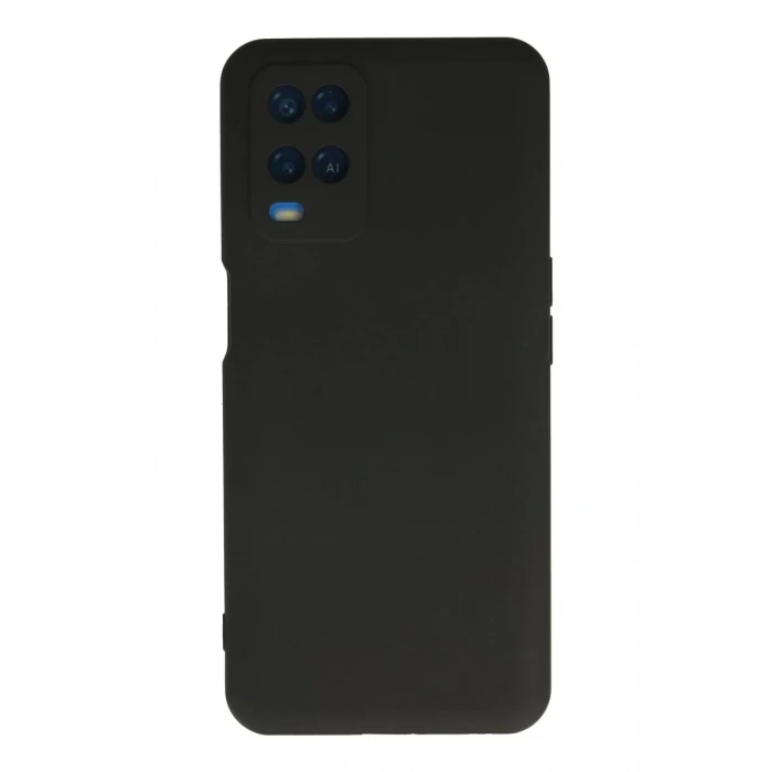 A54 4G Kılıf Nano içi Kadife Silikon - Siyah