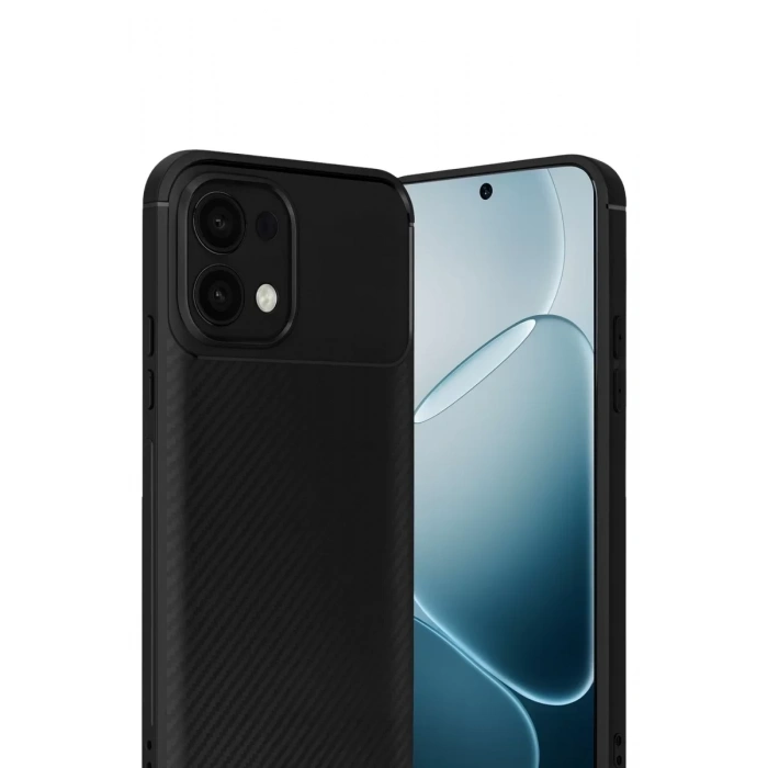 A6 Pro 4G Auto Focus Karbon Kapak - Siyah