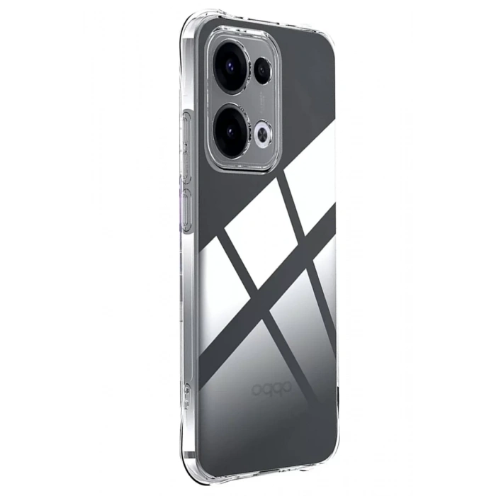 A6 Pro 4G Lüx Şeffaf Silikon - Şeffaf