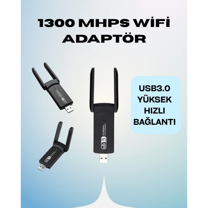 AC1200 USB WiFi Adaptör